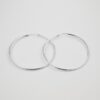 Classic Silver Hoops