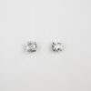 Cz Square silver studs