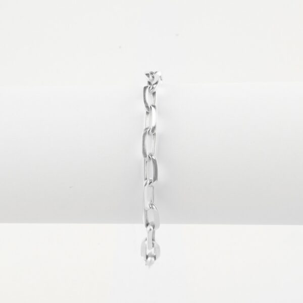 Link Chain Bracelet In Silver