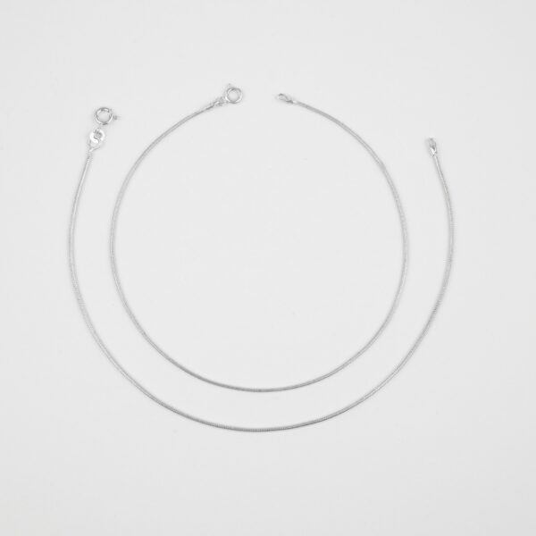 Plain Snake Pattern Anklet (Single/Pair)