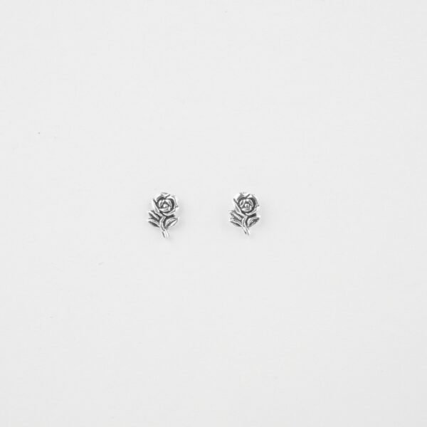 Rose Flower Pattern Studs