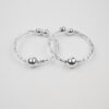 Silver baby kada
