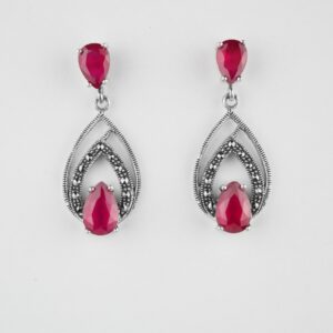 Marcasite Silver Earrings