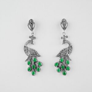 Silver Marcasite Earrings