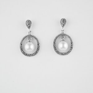 Silver Marcasite Earrings