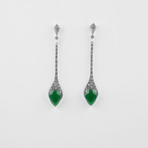 Silver Marcasite Earrings