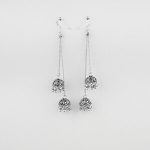 925 Silver Jhumkas