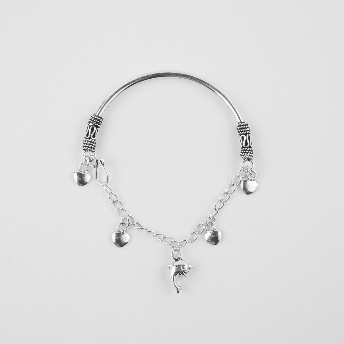 Silver Charm Bracelet