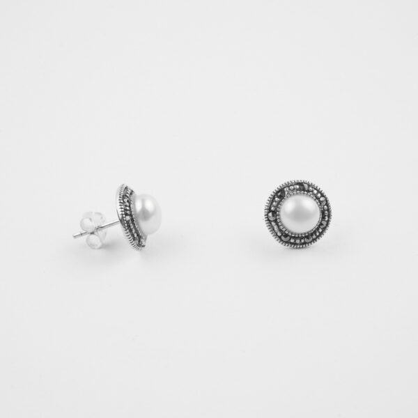 925 pearl studs