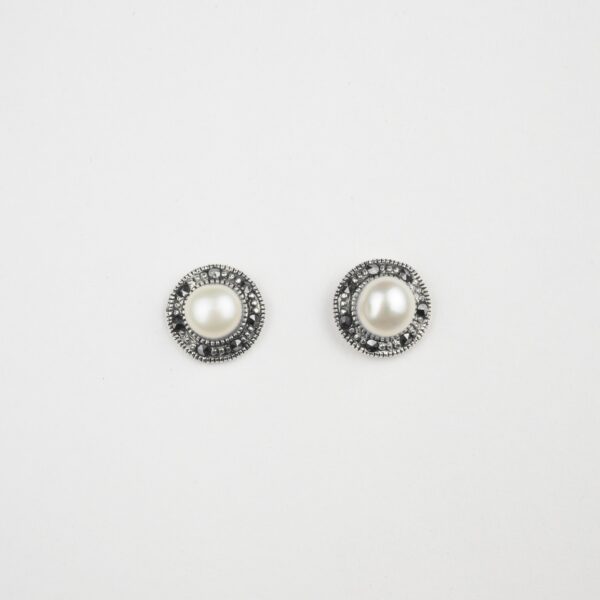 925 pearl studs