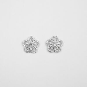 Cz silver studs