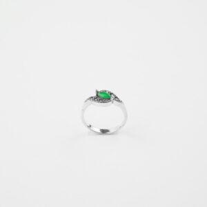 marcasite silver ring