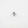 heart silver ring
