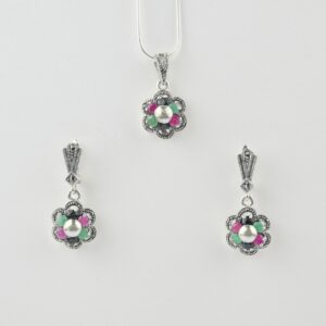Silver Pendant Set