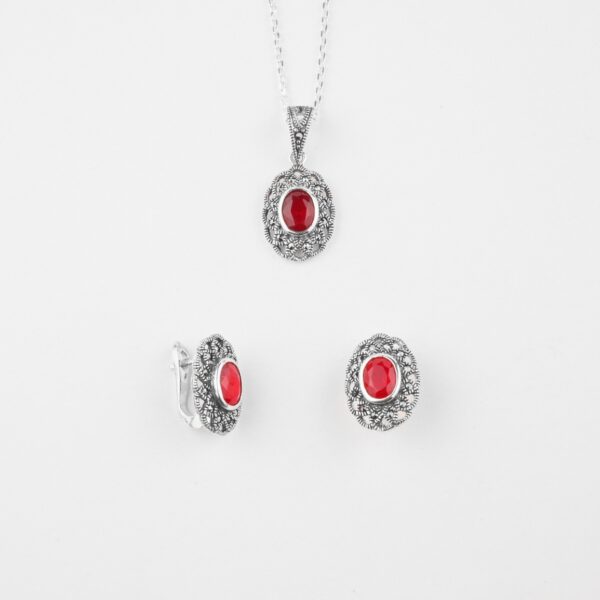 Silver Pendant Set