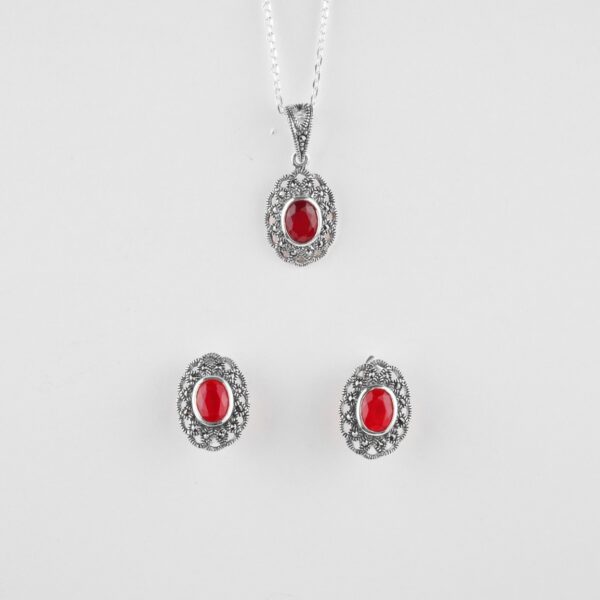 Silver Pendant Set