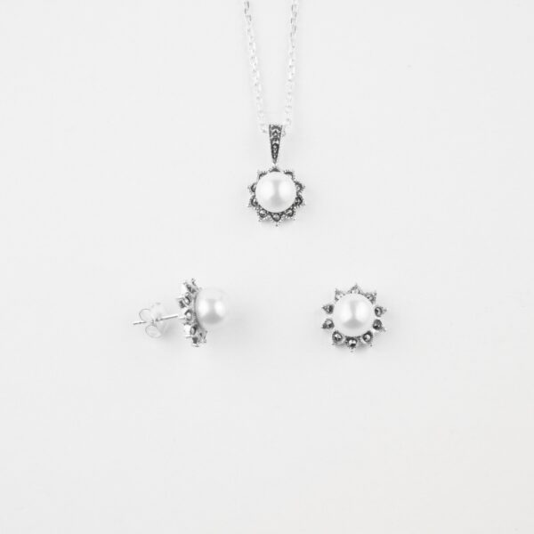 Silver Pendant Set