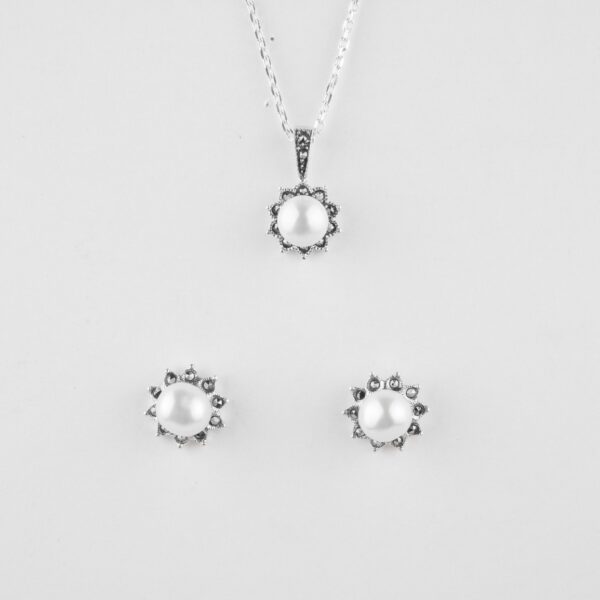 Silver Pendant Set