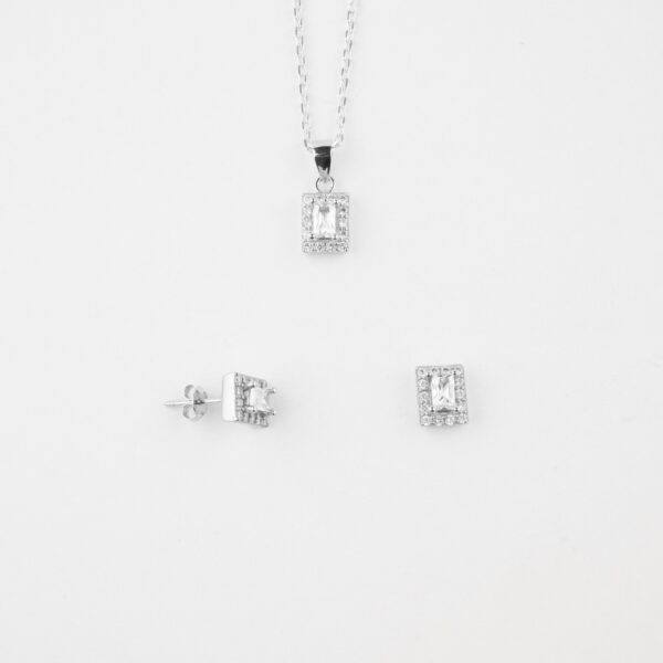 Silver Pendant Set