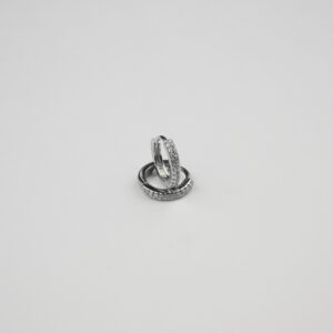Silver Hoops