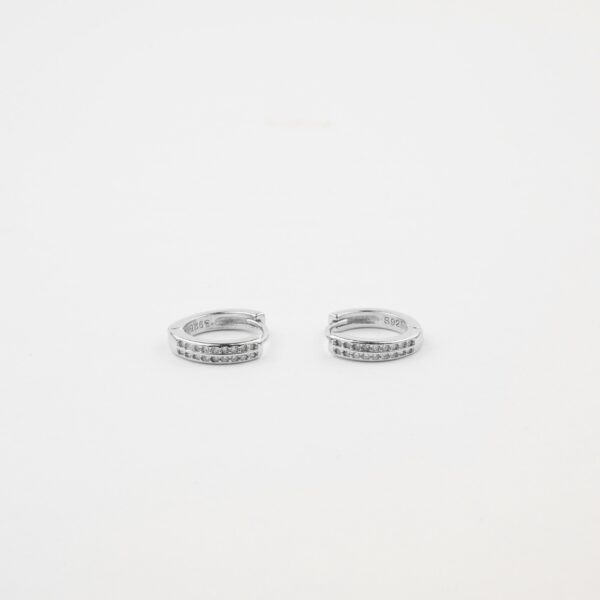 Silver Hoops